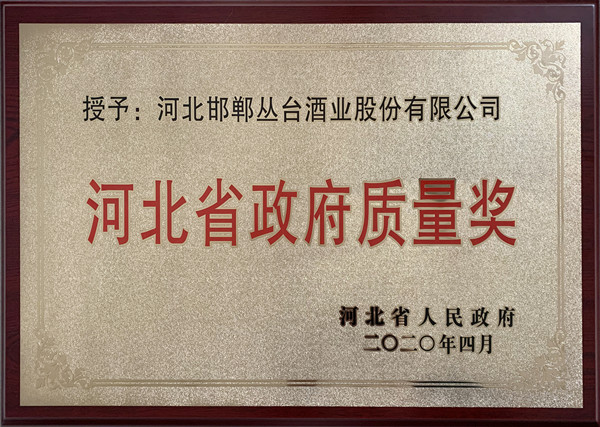 河北省政府质量奖